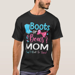 Camiseta Género Revelar Boots O Golpes A La Parte Del Beb