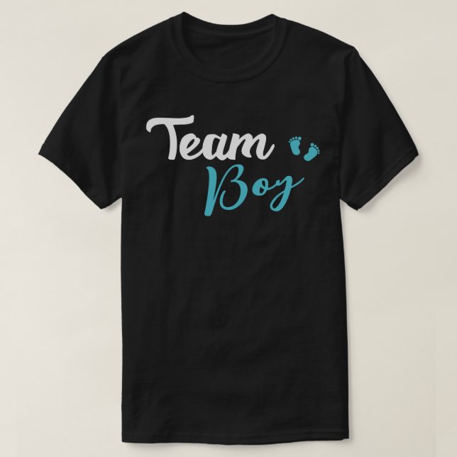 Camiseta Género Revelar equipo de chico Ba (Diseño del anverso)
