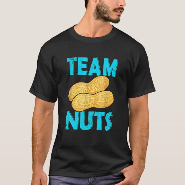 Camiseta Género Revelar equipo de nueces de niño familia co (Anverso)