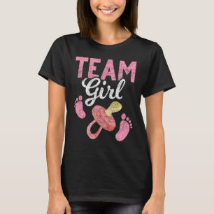 Camiseta Género Revelar Fiesta Equipo Chica Futuros Padres 
