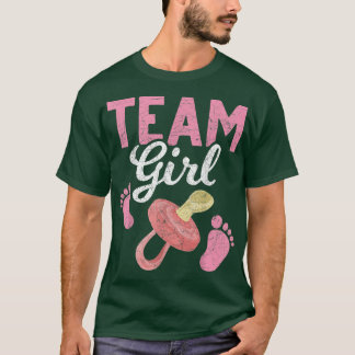 Camiseta Género Revelar Fiesta Equipo Chica Futuros Padres 