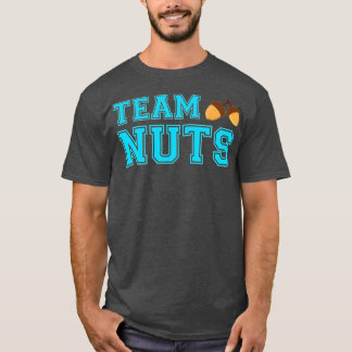 Camiseta Género Revelar Fiesta Equipo Nueces Gracioso Equip