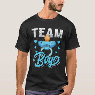 Camiseta Género Revelar Fiesta Team Boy Coincidencia con Ba