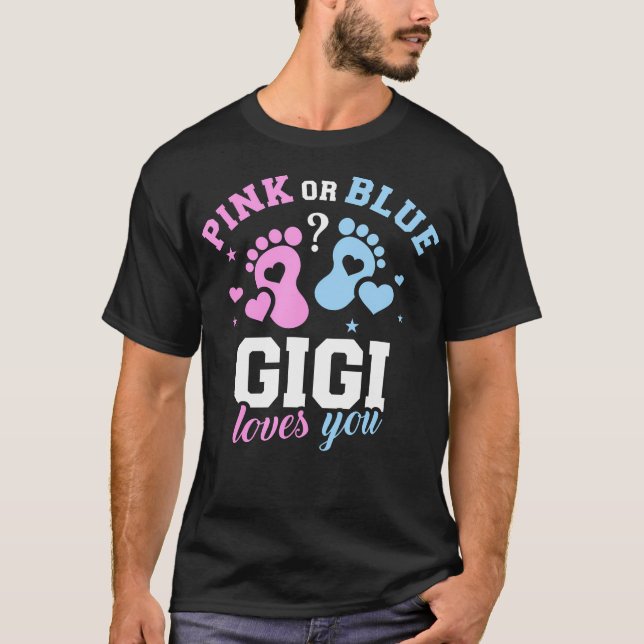 Camiseta Género Revelar Gigi (Anverso)