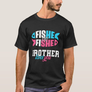 Camiseta Género Revelar ideas que el hermano o la madre ama