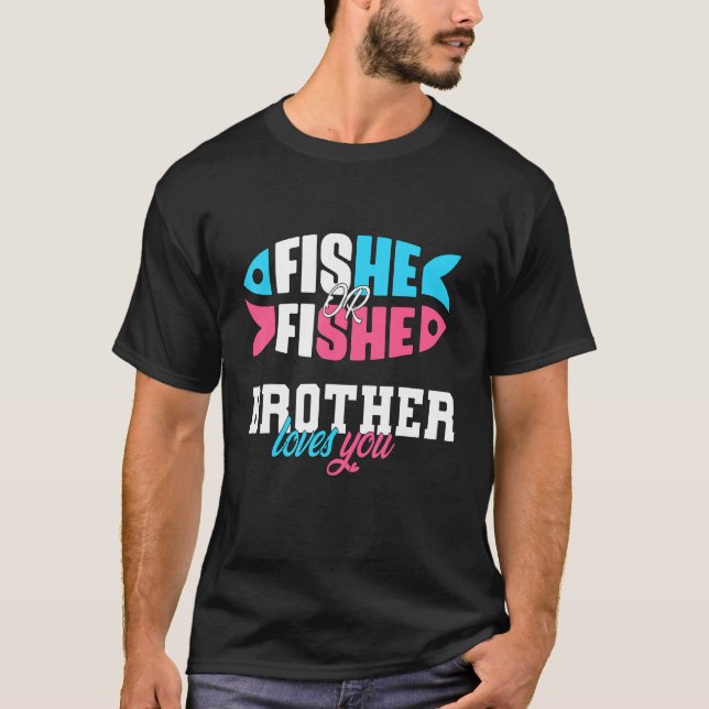 Camiseta Género Revelar ideas que el hermano o la madre ama (Anverso)