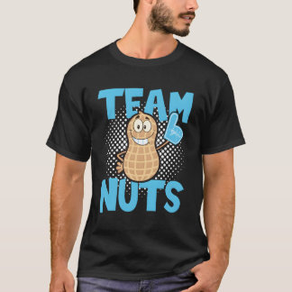 Camiseta Género Revelar nueces de equipo de pago