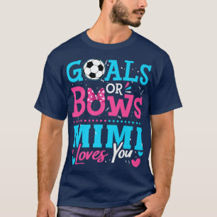 Camiseta Género Revelar objetivos o doblar el amor de mi al