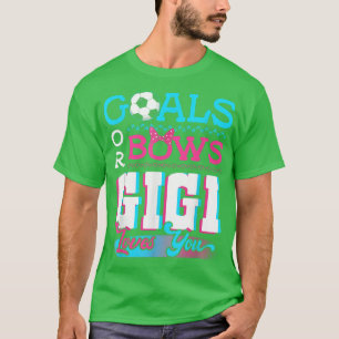 Camiseta Género Revelar Objetivos O Golpes Gigi Te Ama El F