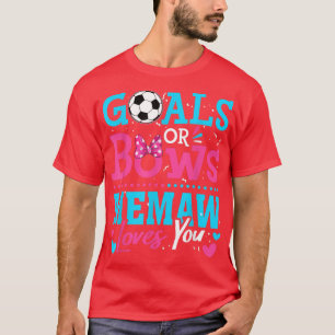 Camiseta Género Revelar Objetivos O Golpes Memaw Te Ama El