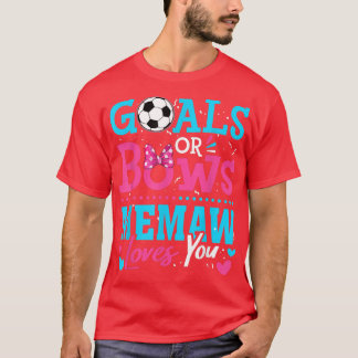 Camiseta Género Revelar Objetivos O Golpes Memaw Te Ama El