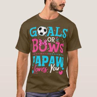 Camiseta Género Revelar Objetivos O Golpes Papaw Te Ama El