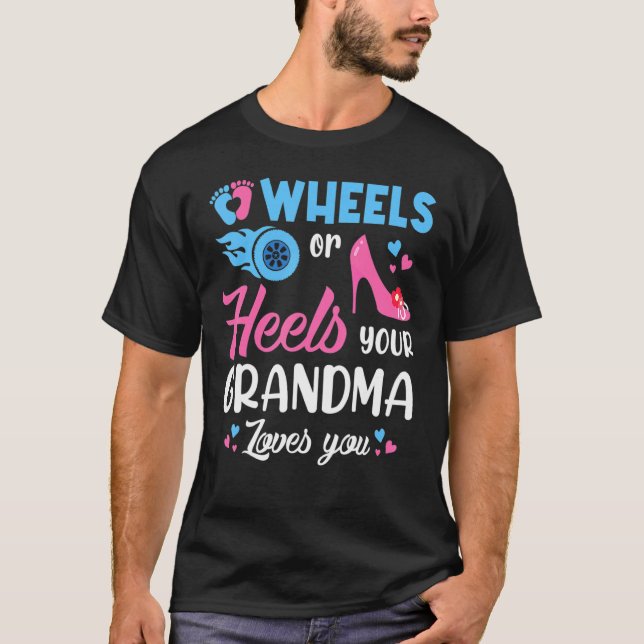 Camiseta Género Revelar Ruedas O Talos Que A Tu Abuela Le E (Anverso)