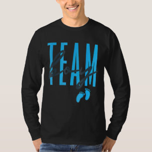 Camiseta Género Team Boy Revelan Baby Shower Rosa O Blue Me