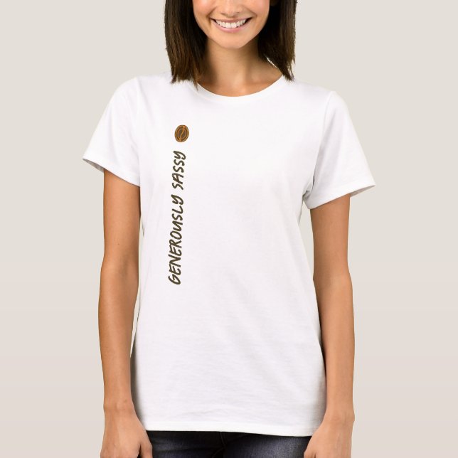 Camiseta Generosamente Sassy con escritores de novelas y gr (Anverso)