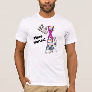 Camiseta Genes agradables ADN divertido