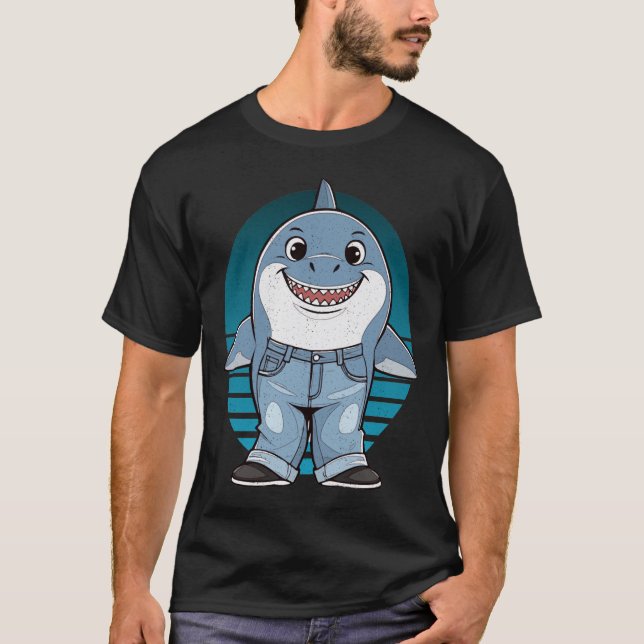 Camiseta Genes de tiburón 1 (Anverso)