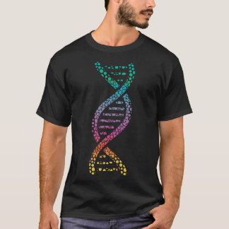 Camiseta Genes del mundo molecular ADN Biología Regalo Geek