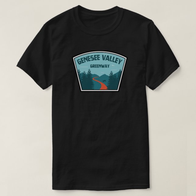 Camiseta Genesee Valley Greenway Nueva York (Diseño del anverso)
