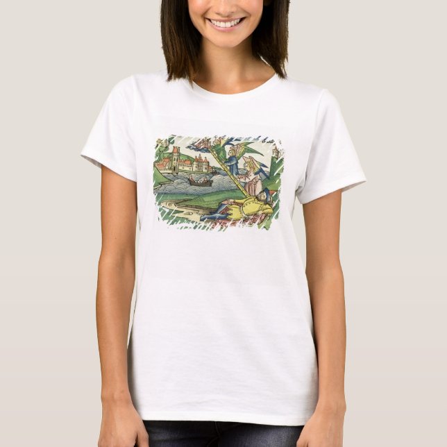 Camiseta Génesis 28 10 Jacob's Ladder, de Nuremberg (Anverso)