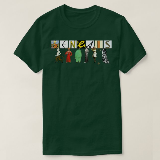 Camiseta Genesis 4 (Diseño del anverso)