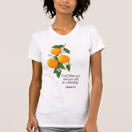 Camiseta Génesis de fruta naranja 12:2