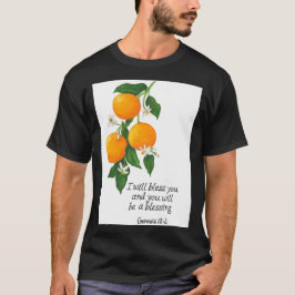 Camiseta Génesis de fruta naranja 12:2