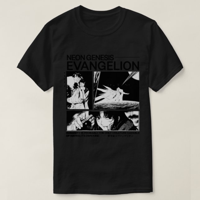 Camiseta Génesis de neón - Evangelion (Diseño del anverso)