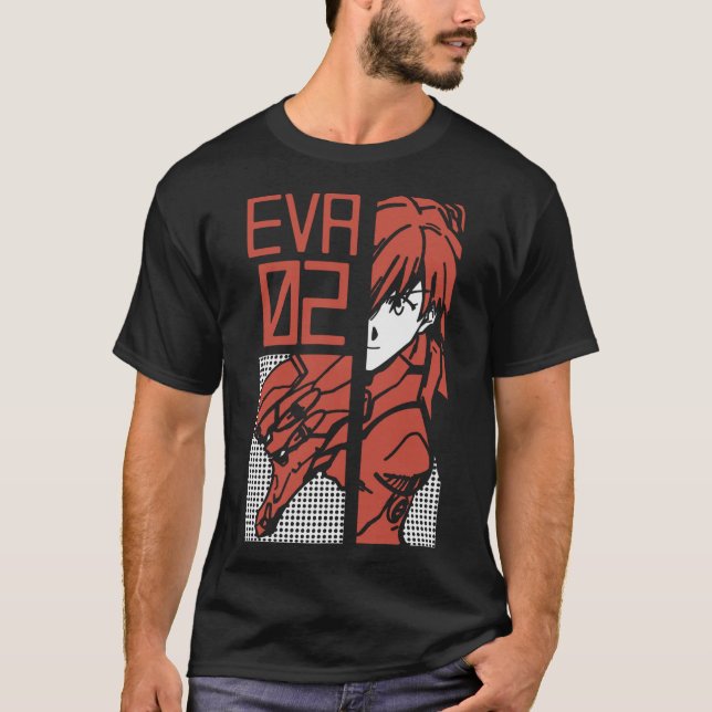 Camiseta génesis evangelion retro vintage 9ygis (Anverso)