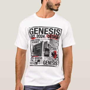 Camiseta Genesis Industrial Brutalist Architecture