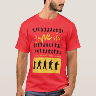 Camiseta Genesis Rock Music Band en vivo en concierto famil