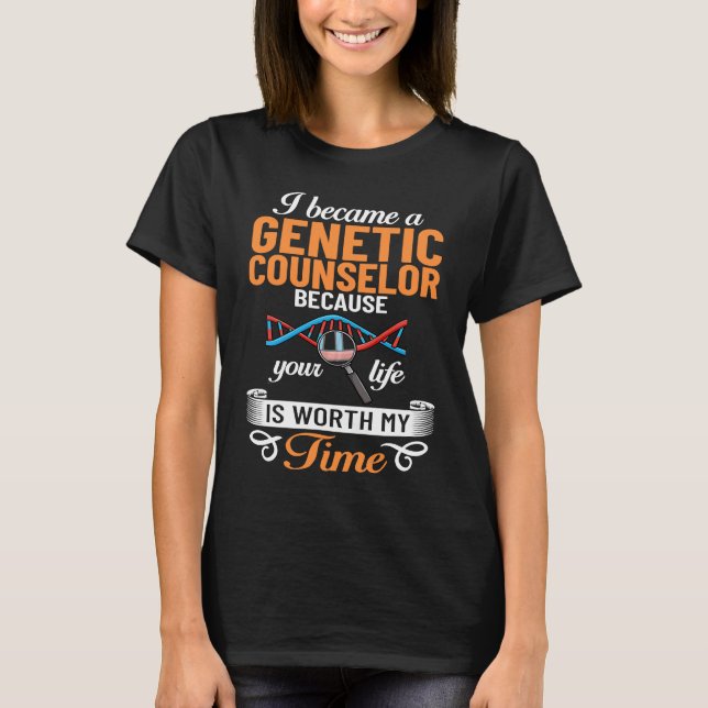 Camiseta Genetic Counselor Assistant Counseling Geneticist (Anverso)