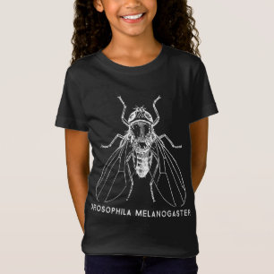 Camiseta Genética científica Mosca de frutas para la biolog