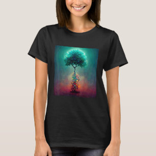 Camiseta Genética de la Vida Terrestre Biólogo Ciencia ADN
