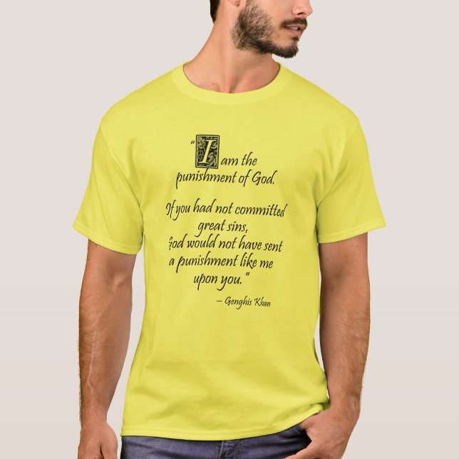 Camiseta Genghis Khan… (Anverso)