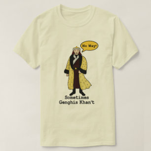 Camiseta Genghis Khan no