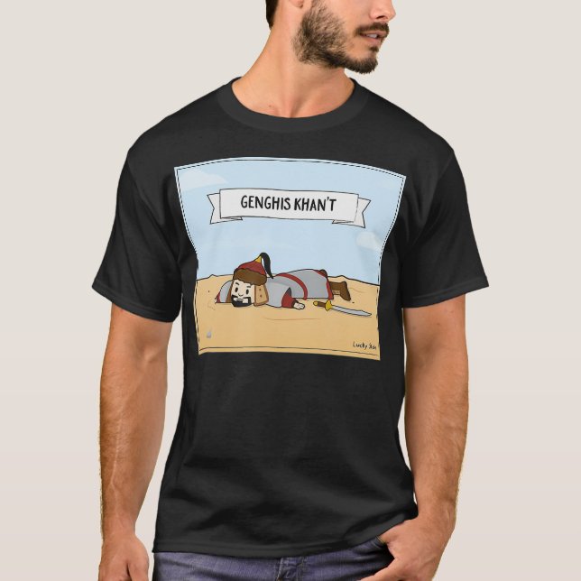 Camiseta Genghis Khan no Genghis Khan (Anverso)