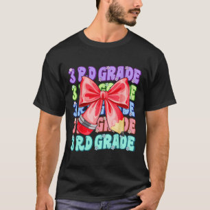 Camiseta Genial 3er Grado Volver A La Escuela Primer Día De