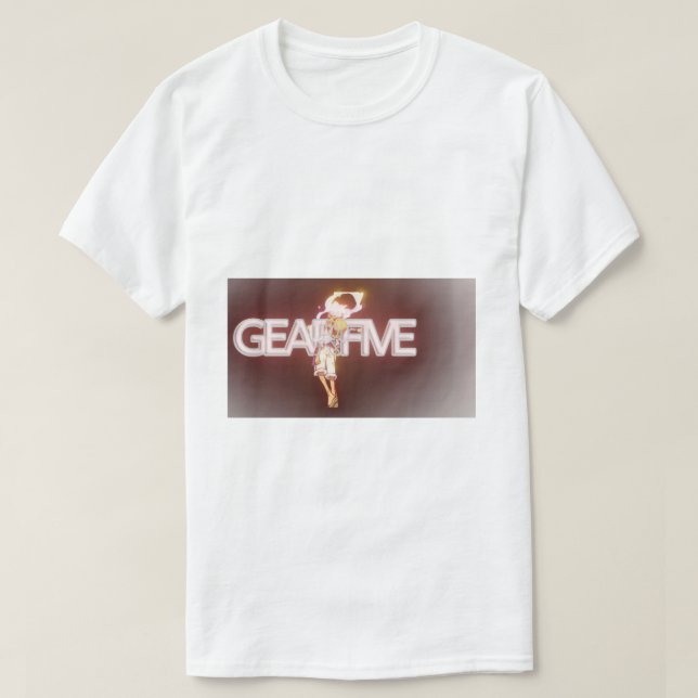 Camiseta genial de ANIME (Diseño del anverso)