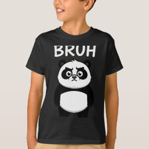 Camiseta genial de panda Bruh divertido oso de dib