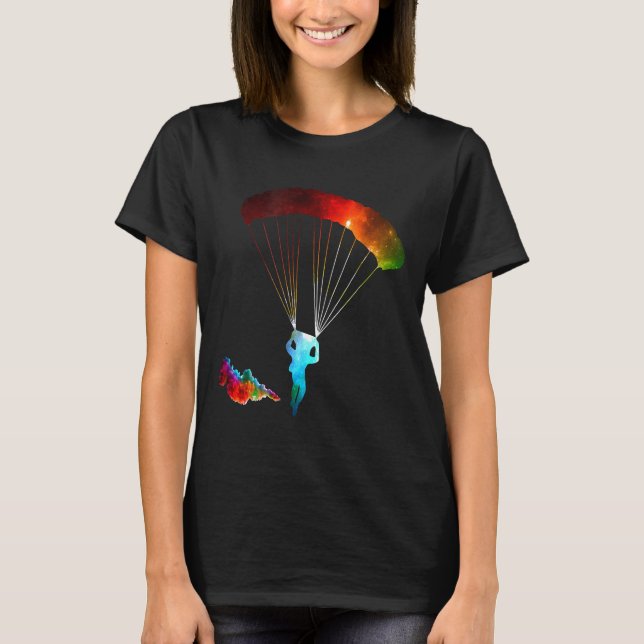 Camiseta Genial de Paracaidismo para Cumpleaños Id (Anverso)