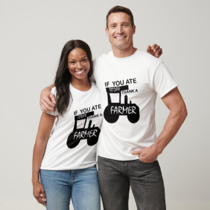 Camiseta Genial gracias arte de la palabra del agricultor 