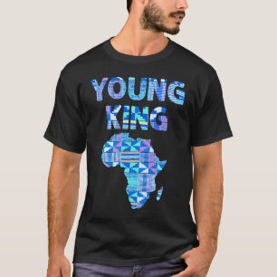 Camiseta Genial Kente africano hombres niños jóvenes afroam