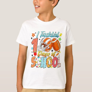 Camiseta Genial, superé el tema de fútbol escolar de 100 dí