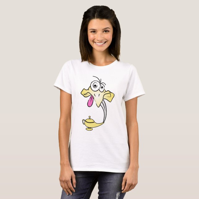 Camiseta Genie divertida (Anverso completo)