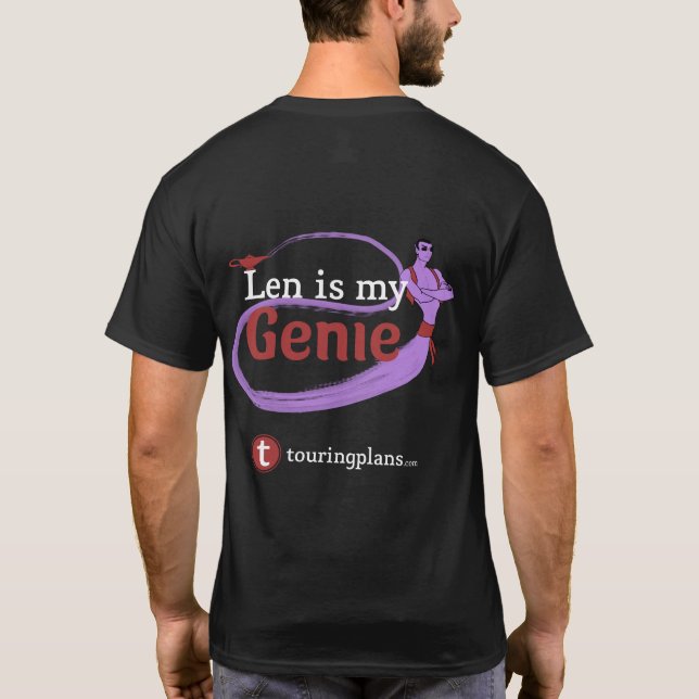 Camiseta Genie Purple Red (Reverso)