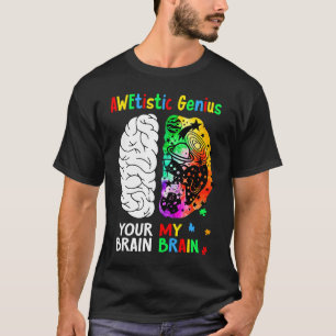 Camiseta Genio Awetístico Mes de Concientización sobre el A