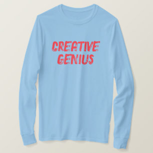 Camiseta GENIO CREATIVO - Arte Portátil -