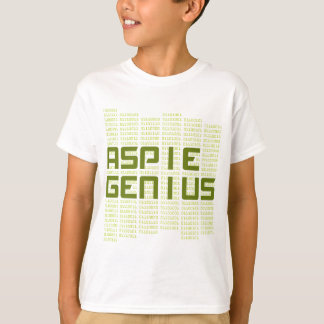 Camiseta Genio de Aspie - ordenadores
