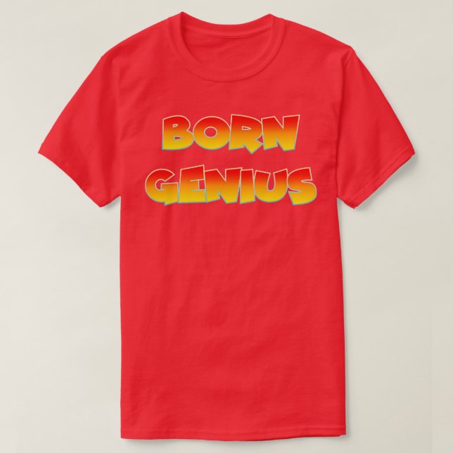 Camiseta Genio de Born (Diseño del anverso)